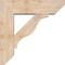 Ekena Millwork Funston Slat Smooth Bracket w/ Offset Brace, Douglas Fir, 7 1/2"W x 26"D x 26"H BKT0806X26X26FST06SDF - alternate 3